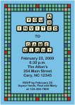 Scrabble Party Invitation