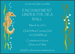Beach Seahorse Invitations