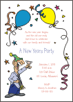 New Years Party - Party Dude Invitation