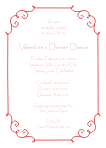 Kissing Couple Save the Date Invitation