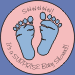 Baby Foot Prints Seals