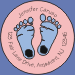 UNC Baby Foot Prints Seals