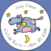 Cow Jumping Over the Moon Seals