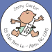 Baby Boy on the Moon Seals