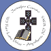 Cross and Bible Blue Seals