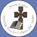 Cross and Bible Orange Seals