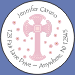 Watermark Cross Pink Flowers Seals
