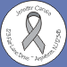 Gray Awareness Ribbon Seals