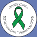 Green Awareness Ribbon Seals