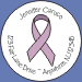 Lavendar Awareness Ribbon Seals