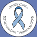 Light Blue Awareness Ribbon Seals