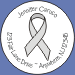 Pearl Awareness Ribbon Seals