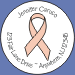 Pink Awareness Ribbon Seals