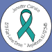 Teal Awareness Ribbon Seals