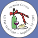 Holiday Wine and Cheese Seals