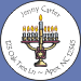 Hanukkah Menorah Seals