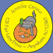 Halloween Cat on Pumpkin Seals