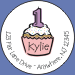 Cupcake 1st Girl Seals