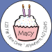 Candles on Cupcake Girl Seals