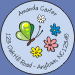 Flowers and Butterflies, Blue Seals