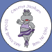 Ice Skating Hippo, Purple Seals