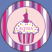 Little Cupcake Pink Seals