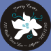 Gardenia 1 Black & Teal Wedding Seals