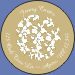Gardenia 2 Brown & Teal Seals