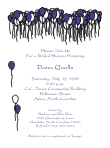 Balloons on Ceiling Bridal Shower Invitation