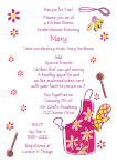 Kitchen Themed, Pink Bridal Shower Invitation