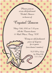 Lingerie Bridal Shower Invitation