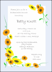 Sunflowers Bridal Shower Invitation