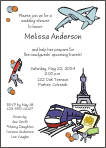 Travel Bridal Shower Invitation