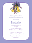 Wedding Bell Bridal Shower Invitation