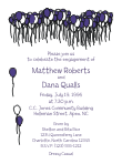 Balloons on Ceiling Engagement Celebration Invitation