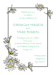 Daisies Wedding Invitation