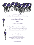 Balloons on Ceiling Rehearsal Dinner Invitation