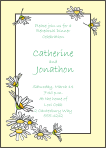 Daisies Yellow Rehearsal Dinner Invitation