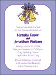Wedding Bell Rehearsal Dinner Invitation
