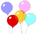 Party Balloons planning a party invitation wording
