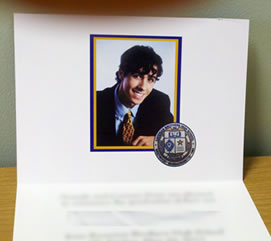 Inside photo for graduation announcement inside of a photo graduation announcement