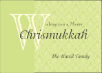 Chrismukkah Card