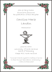 Bowl of Hygeia Pharmacist Symbol Graduation Announcement