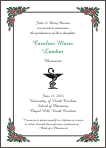 Bowl of Hygeia Pharmacist Symbol Graduation Announcement