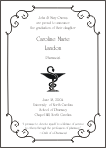 Bowl of Hygeia Pharmacist Symbol Graduation Announcement