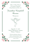 Caduceus Chiropractic Invitation and Announcement