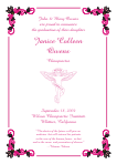 Caduceus Chiropractic Invitation and Announcement