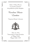 Caduceus Dental Symbol Graduation Announcement or Invitation