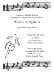 Graduation Invitation Displaying Favorite Interests