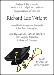 Graduation Announcement, Cap and Diploma